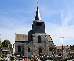 L'église.