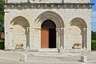 Portail de l'église.