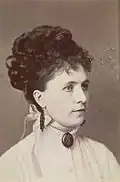 L'actrice suédoise Gurli Åberg&nbsp;(en), 1870-1880.