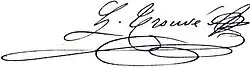 signature de Gustave Trouvé