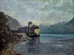 Gustave Courbet, le château de Chillon