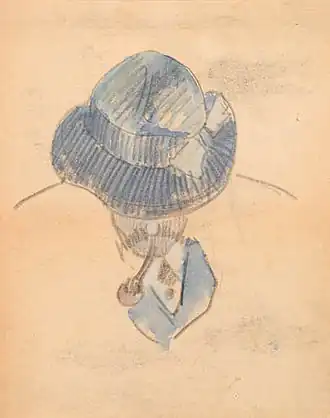 Portrait d'Émile Jourdan (vers 1900), localisation inconnue.