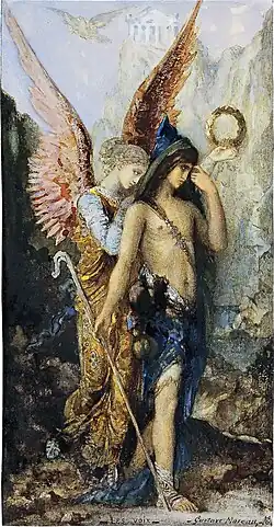 Gustave Moreau, Les Voix (vers 1880), Madrid, musée Thyssen-Bornemisza.