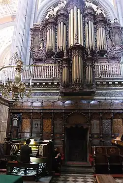 Orgue de la cathédrale de Puebla.