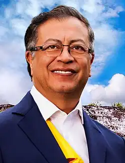Portrait de Gustavo Petro