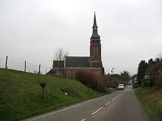 Église Notre-Dame-de-l'Assomption à Guyencourt-Saulcourt.
