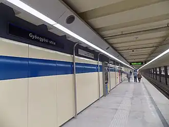 Image illustrative de l’article Gyöngyösi utca (métro de Budapest)