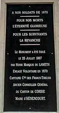 Dédicace de L'Espérance