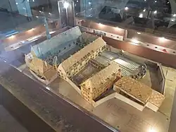 Maquette générale vers 1750.