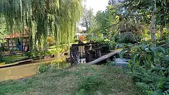 Le Moulin au bord du Falckensteinbach.