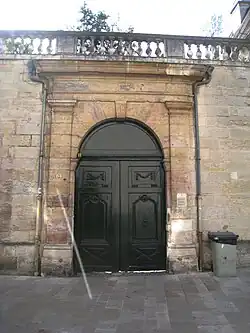 Porche de l'Hôtel Bouhier de Savigny