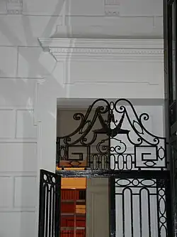 Détail de ferronnerie.