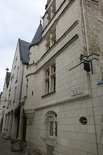 Hôtel Poirier de Beauvais, Chinon.
