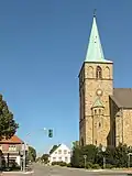 Hörstel, église: katholische Pfarrkirche Sankt Antonius