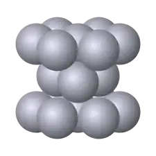 Hexagonale compacte.