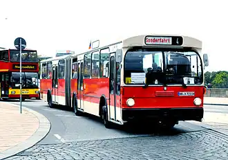 Mercedes O 305 G en Allemagne...