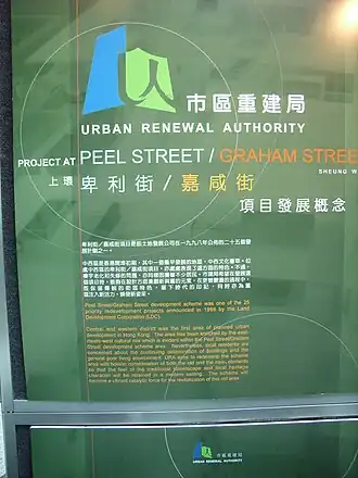 Logo de l'autorité de renouvellement urbain sur l'annonce d'un projet.