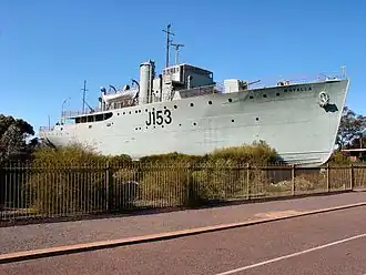 illustration de HMAS Whyalla (J 153)