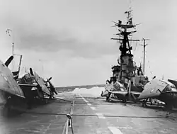 Grumman AS3M Avenger sur le NCSM&nbsp;Magnificent (1953)