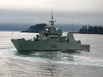 illustration de NCSM Yellowknife (MM 706)