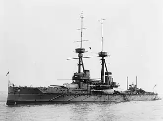 illustration de HMS Collingwood (1908)