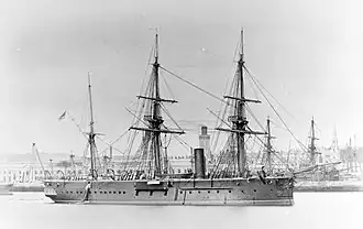 illustration de HMS Iron Duke (1870)
