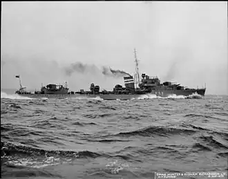 illustration de HMS Janus (F53)