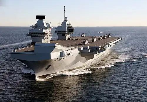 illustration de HMS Queen Elizabeth (R08)