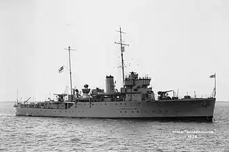 illustration de HMS Sharpshooter (J68)