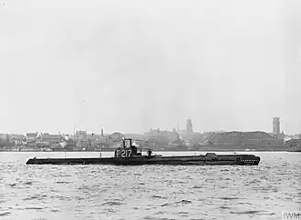 illustration de HMS Sibyl (P217)