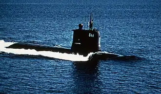 illustration de HMS Sjöhästen (1968)