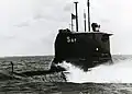 Le HMS Sjöormen en route en 1968