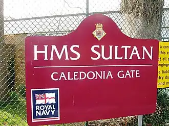 Image illustrative de l’article HMS Sultan (établissement terrestre)