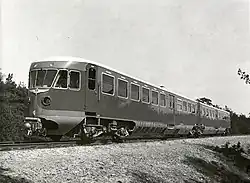 La DE2 n° 61 lors d'un essai à Bilthoven le 2 mai 1953.