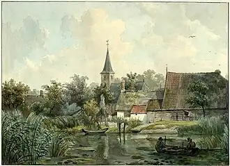 Paysage du village d'Abcoude, Utrecht Archives&nbsp;(en)