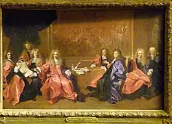 Le Prévôt des marchands et les échevins de la ville de Paris (Hyacinthe Rigaud).