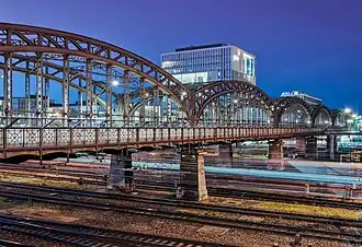 Le pont Hackerbrücke en 2014.