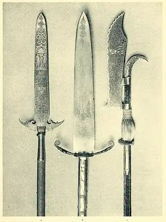 Image illustrative de l'article Glaive d’arme