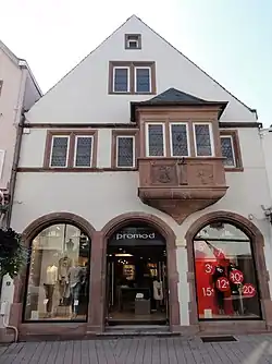 Maison Zuckmantel (XVIe&nbsp;siècle), 104 Grand'Rue.