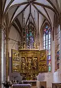 L'autel de Notre Dame de la paroisse de Hallstatt, une œuvre réalisée dans les années 1510–1520 par Lienhart Astl.