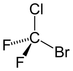 Image illustrative de l’article Bromochlorodifluorométhane