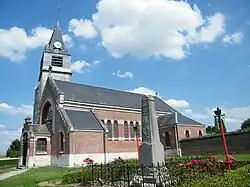 L'église Saint-Nicolas.