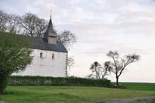 Chapelle Saint-Remi à Hamerenne, hameau de la ville de Rochefort.