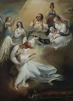 L'apothéose de Louis&nbsp;XVI, par William Hamilton.