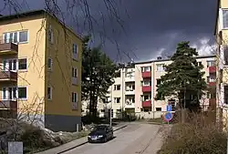 La rue Björnståhlsgatan.