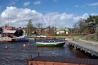Port de Löka à Möja.