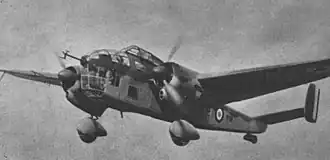 Vue de l'avion.