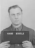 Hans Eisele, médecin du camp