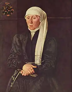 Porträt de Madame Tucher(1551), collection particulière