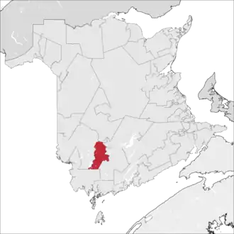 Carte de la circonscription